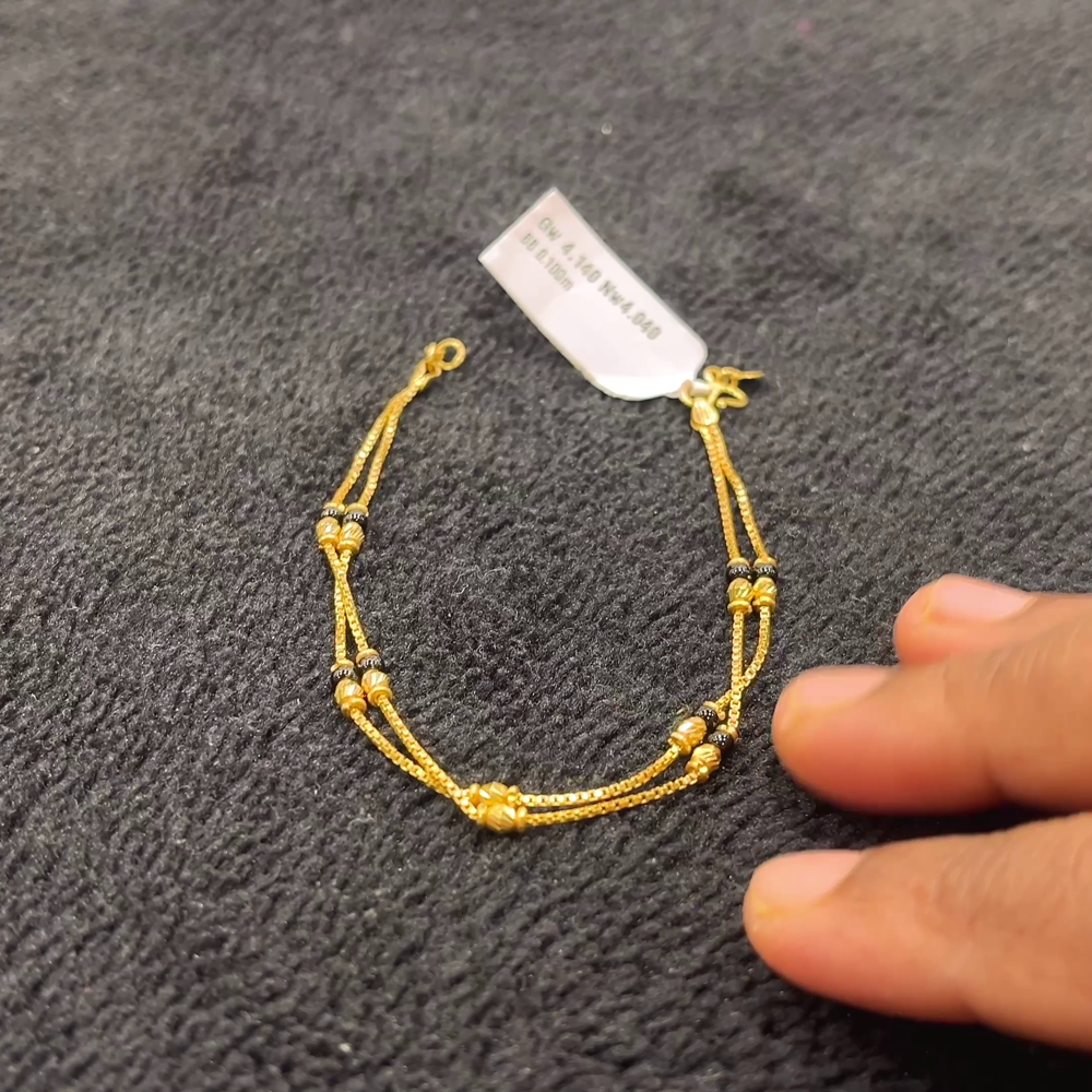 CHANDANA Brothers 4.04gms BANGLES 22K Yellow Gold