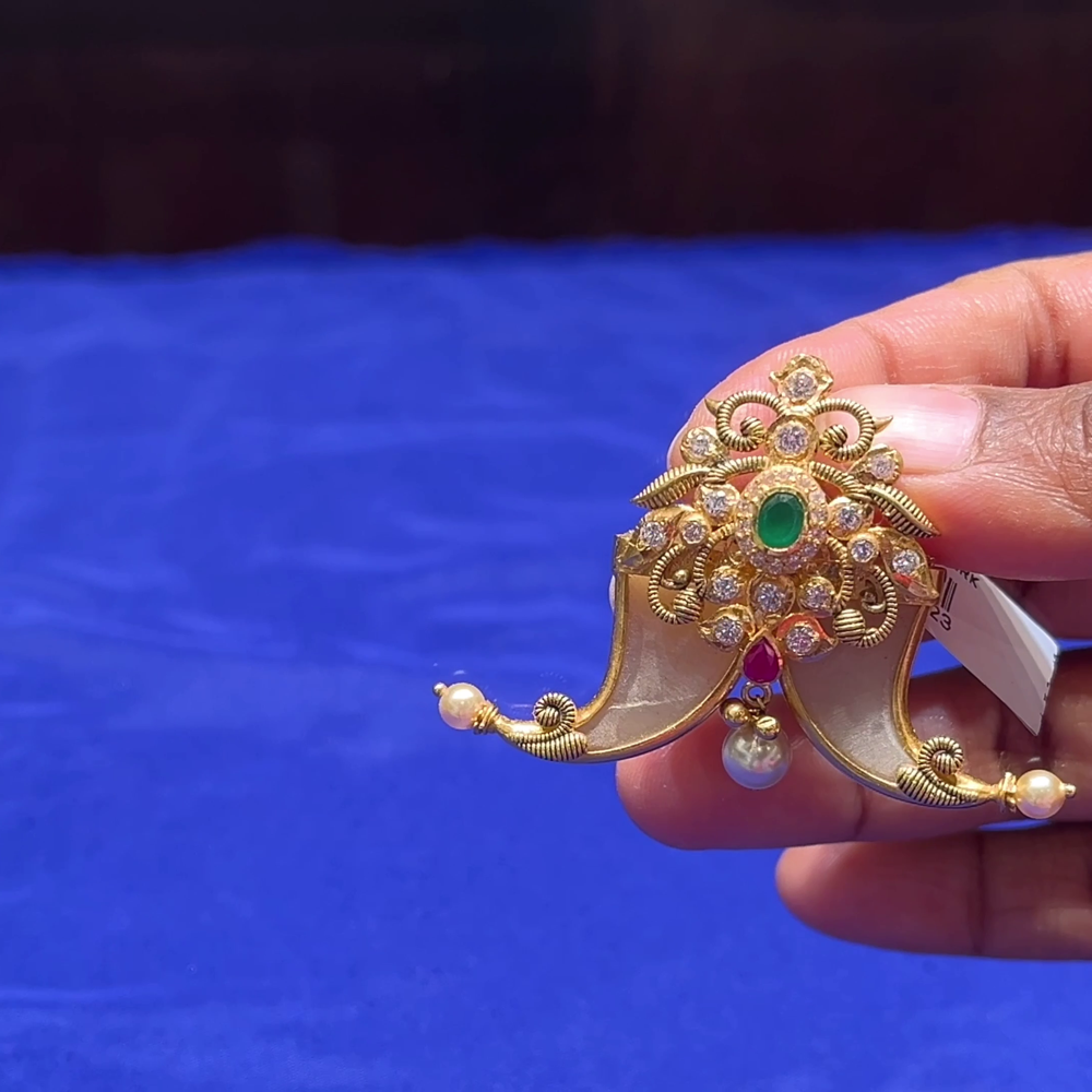 CMR 11.186gms Pendent 22K Nakshi