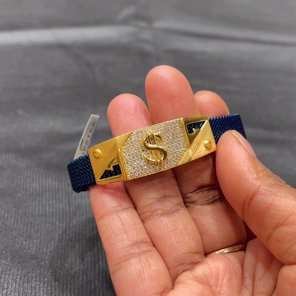 Anu Jewellers 6.594gms Bracelets 22K Yellow Gold