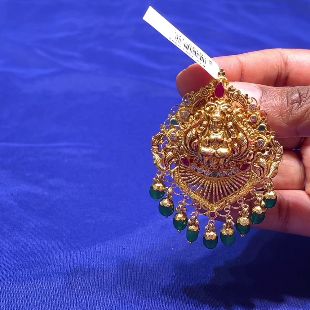 CMR 9.673gms Pendent 22K Nakshi