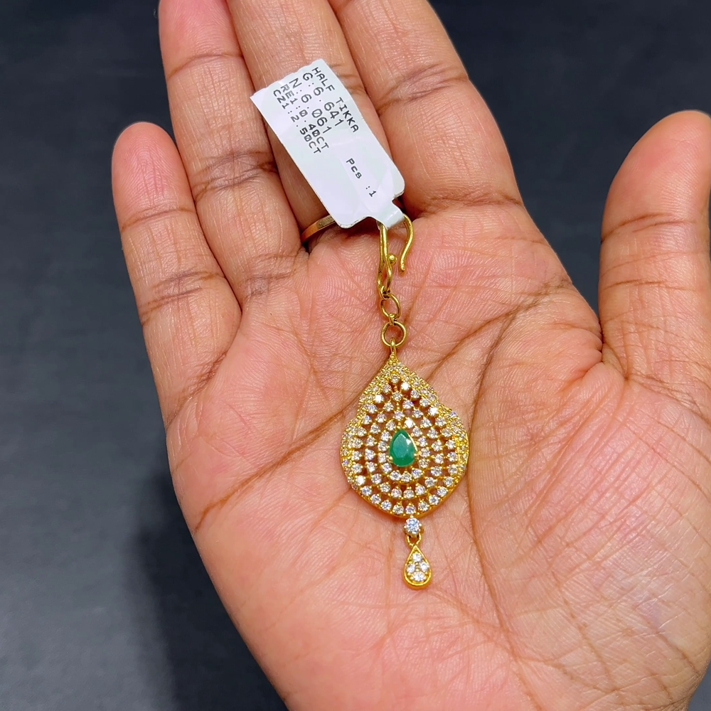 RS BROTHERS 6.061gms Papitabilla 22K Yellow Gold