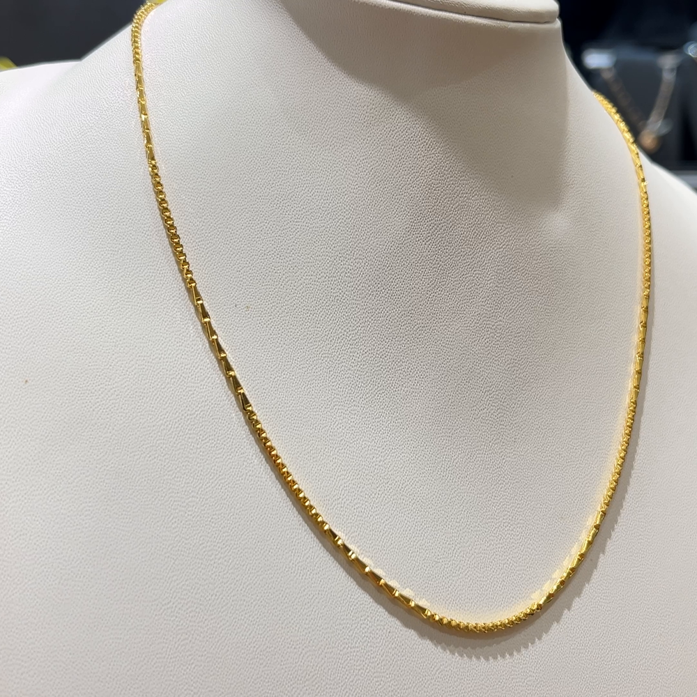 RS BROTHERS 9.91gms CHAINS 22K Yellow Gold