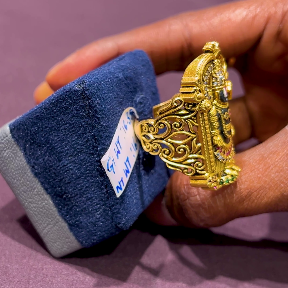 CMR 16.22gms Ring 22K Yellow Gold