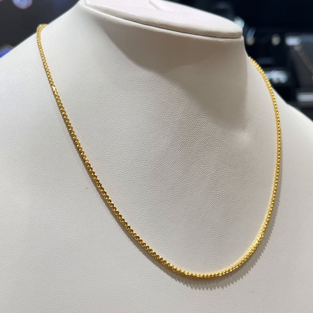 RS BROTHERS 6.695gms CHAINS 22K Yellow Gold