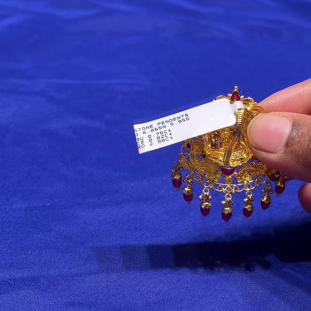 CMR 5.955gms Pendent 22K Nakshi