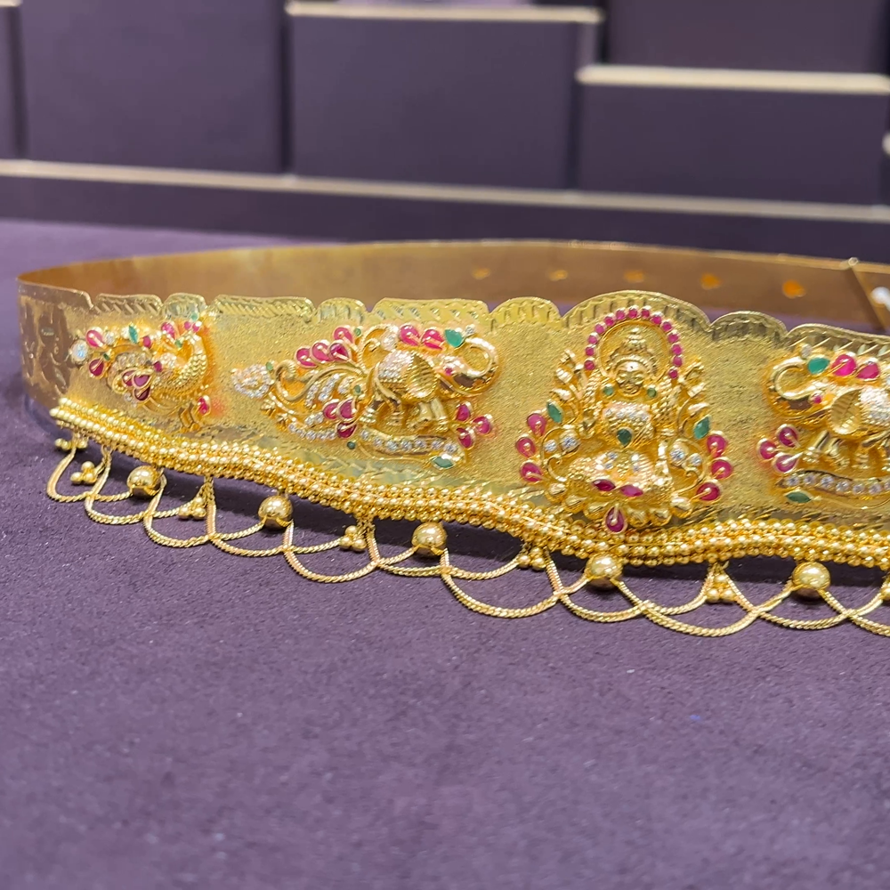 CMR 163.57gms VADDANAM 22K Nakshi