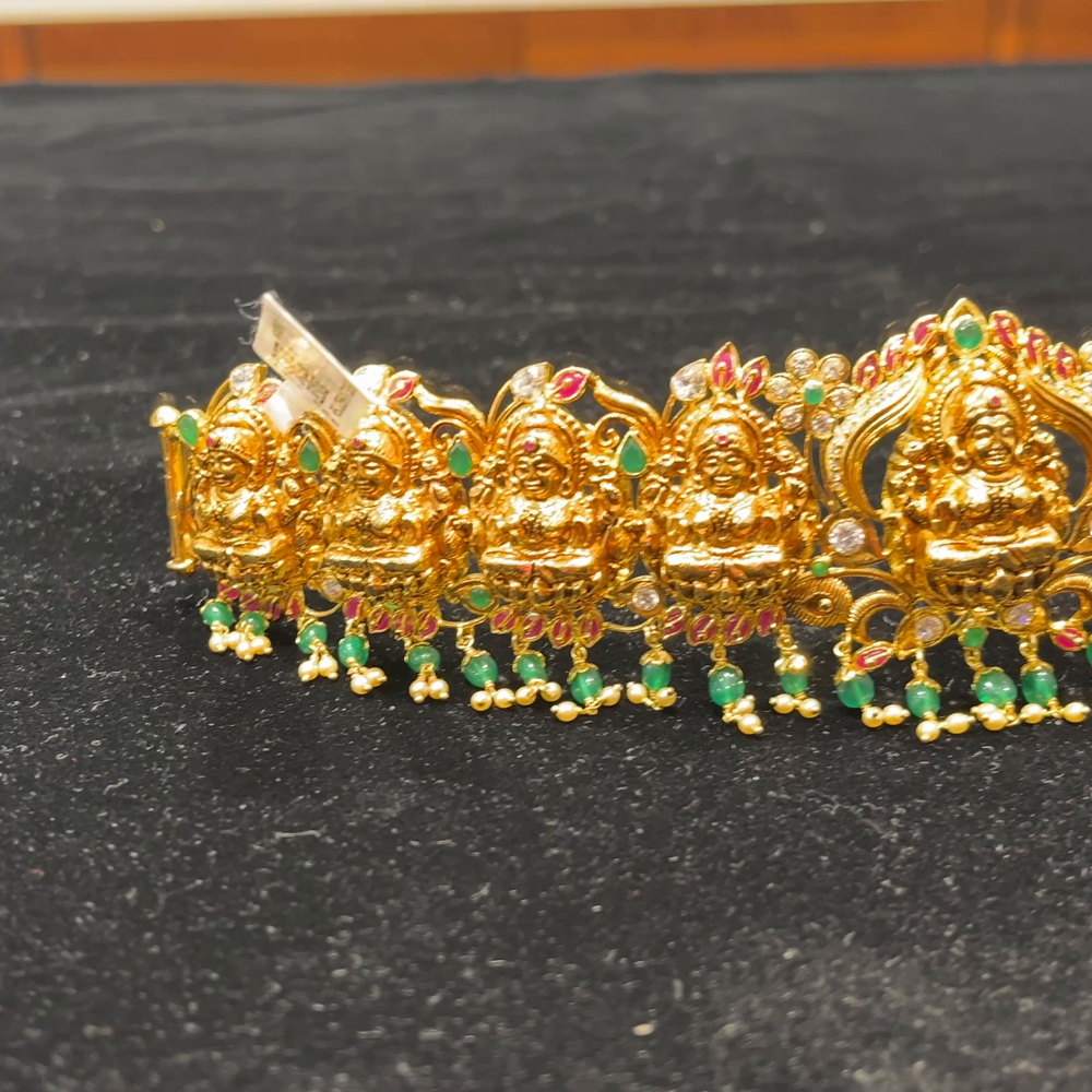 RS BROTHERS 44.279gms VADDANAM 22K Yellow Gold