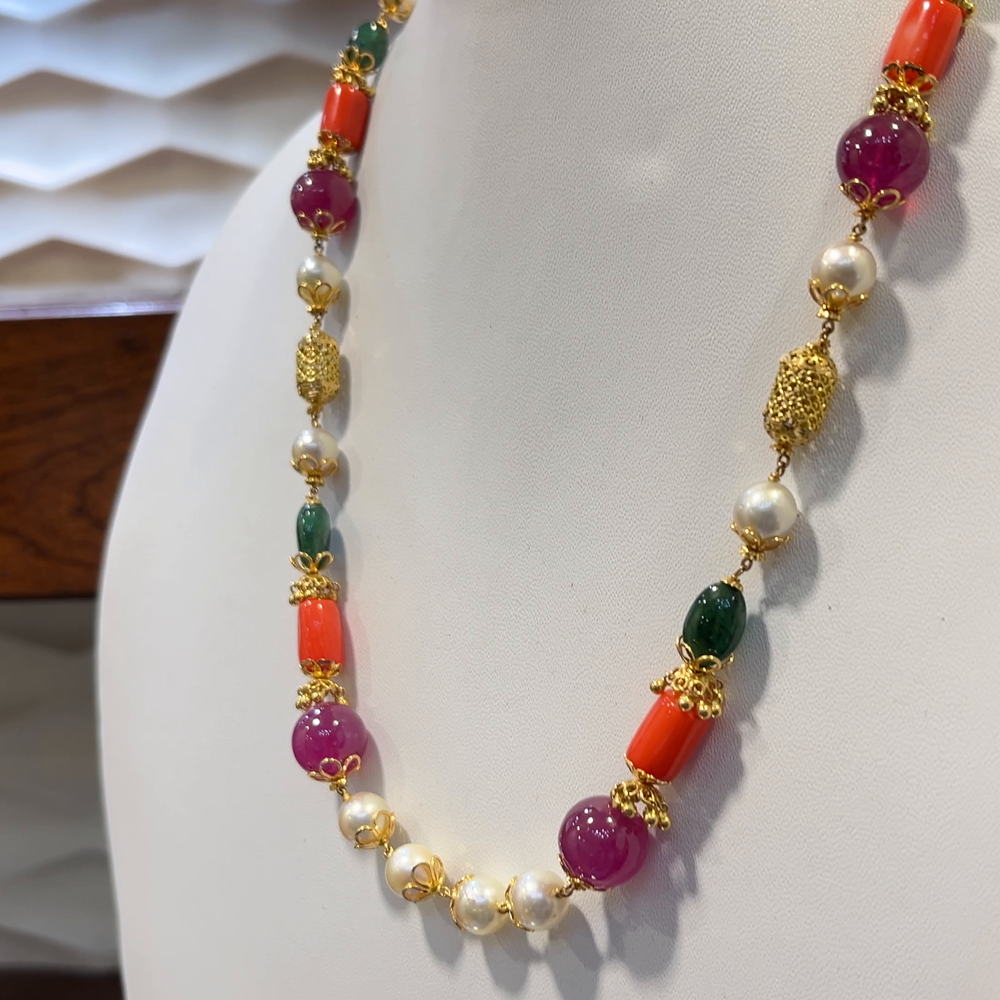 SRI RAM 16.075gms CHAINS 22K Nakshi