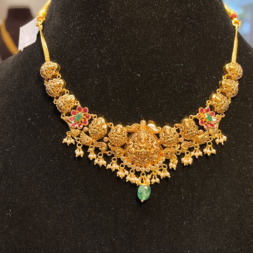 Jewelry Gold Necklace Up To 10 Gram Buy Gold Necklace Designs In