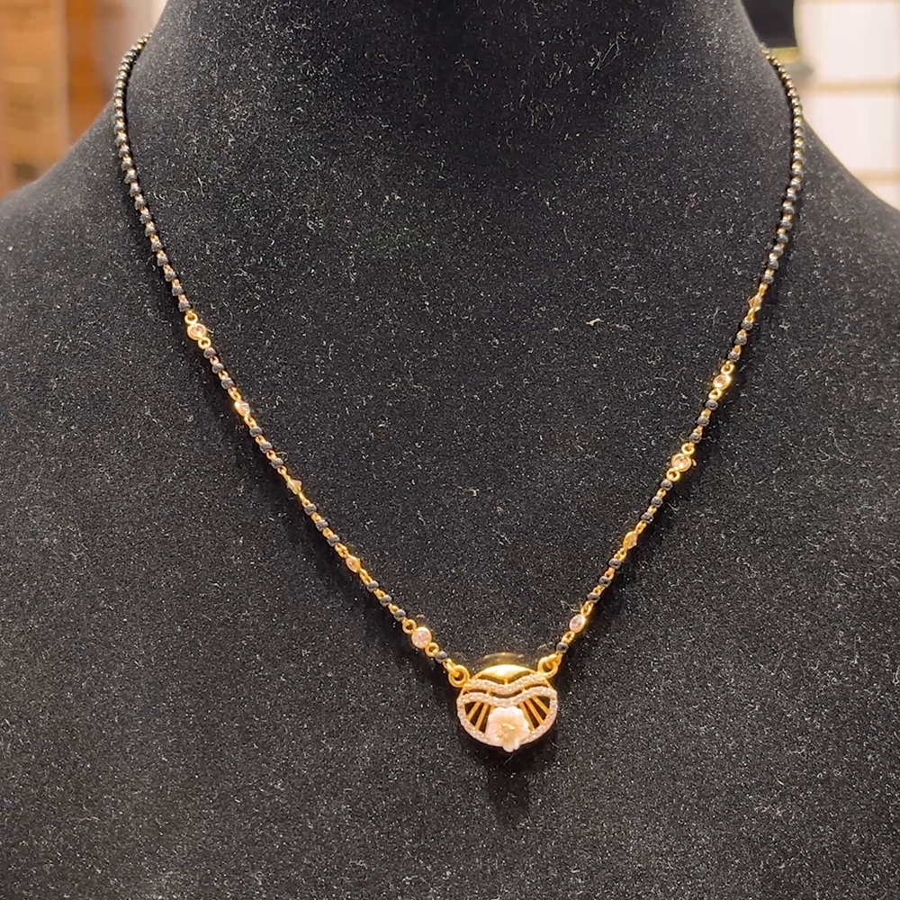 Grams Nallapusalu Designs Gold Nallapusalu Chain Grams Black Beads