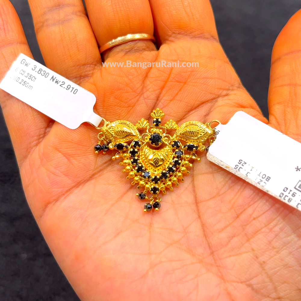 CHANDANA Brothers 2.91gms Pendent 22K Yellow Gold