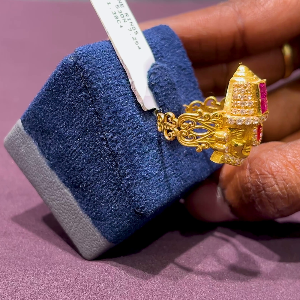 CMR 7.254gms Ring 22K Yellow Gold