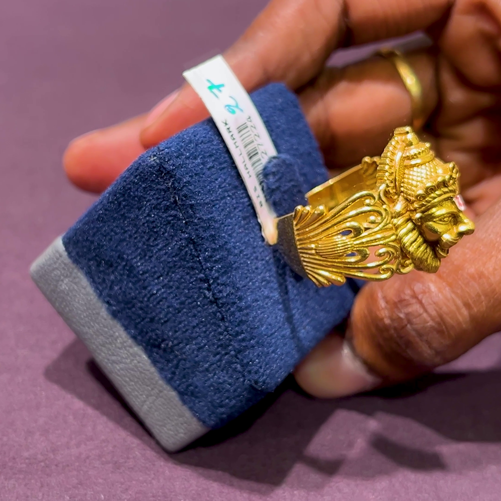 CMR 13.767gms Ring 22K Yellow Gold