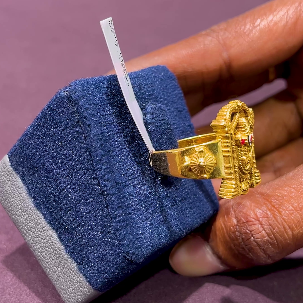 CMR 7.1gms Ring 22K Yellow Gold