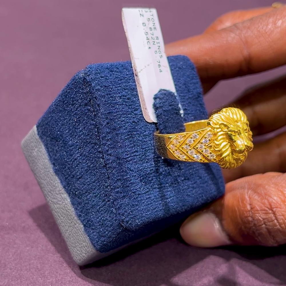 CMR 5.764gms Ring 22K Yellow Gold