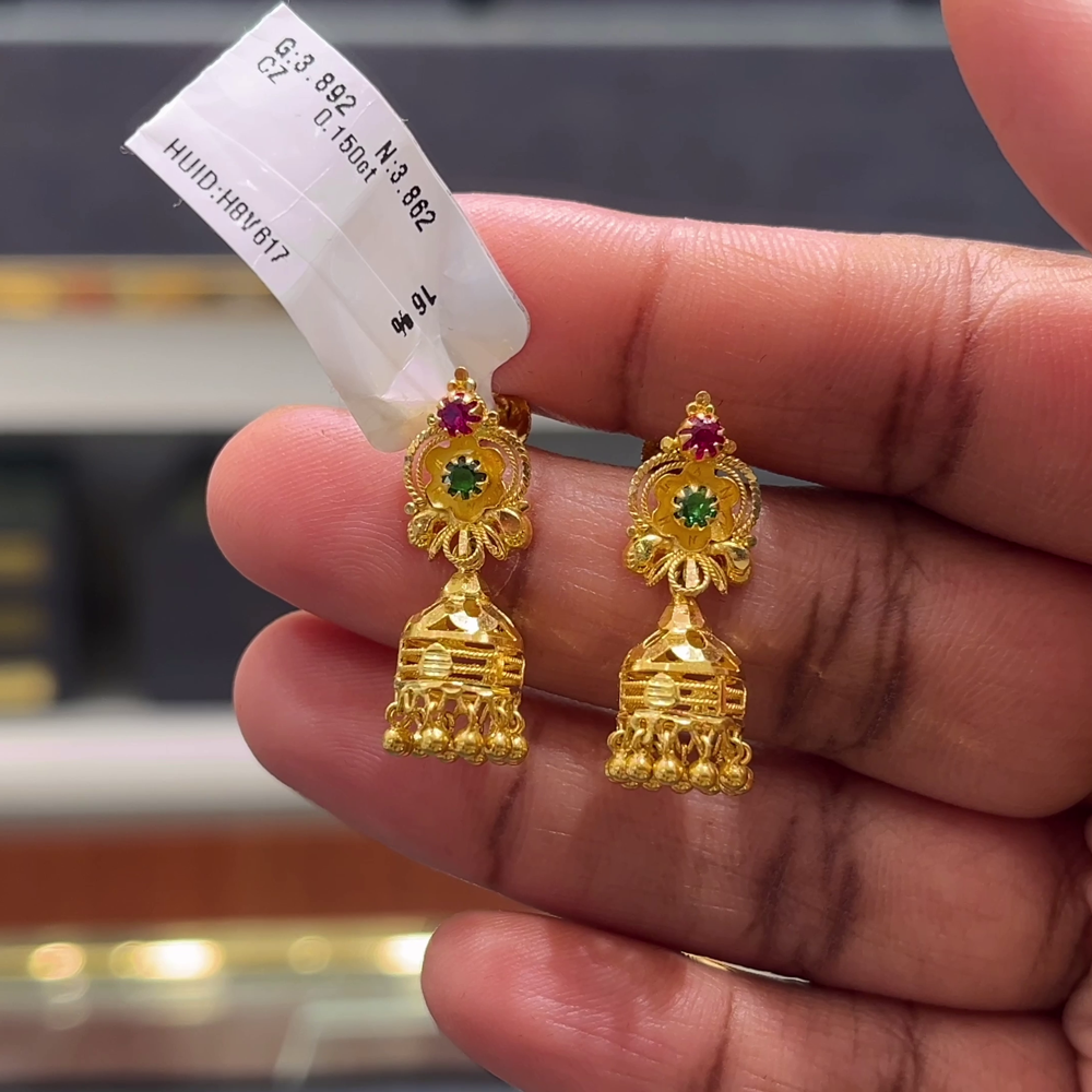 Koolau Gram Gold Earrings Design Necklace Set Koolau Pavan Gold