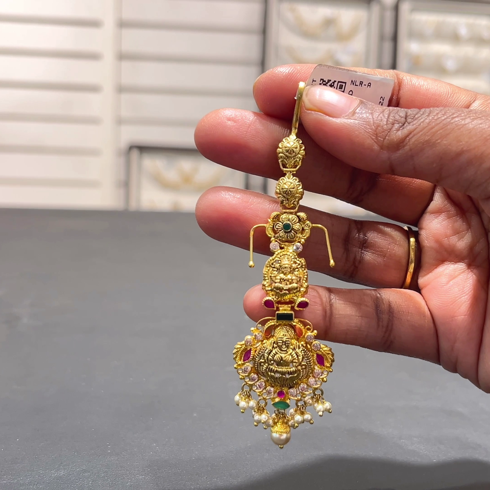 SOUTH INDIA 5.06gms Papitabilla 22K Yellow Gold