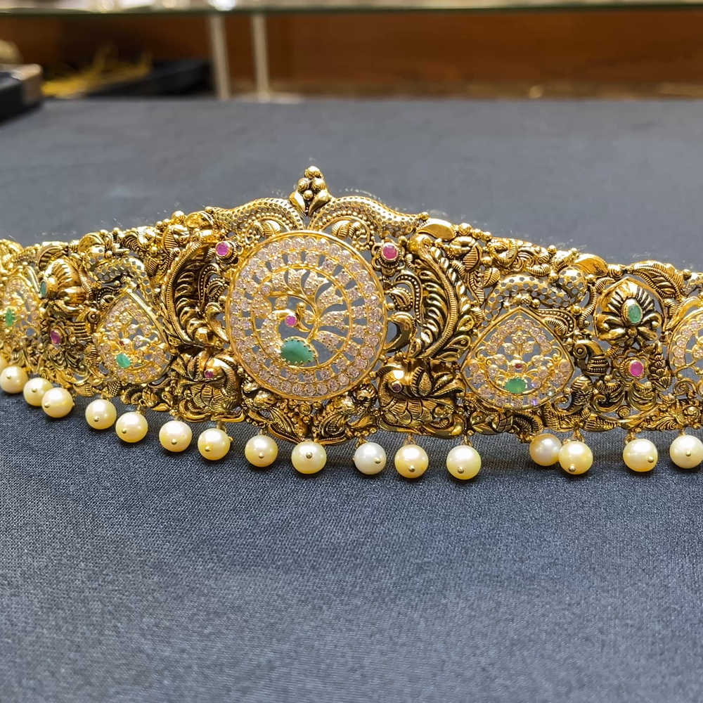 SRI RAM 88.786gms VADDANAM 22K Nakshi