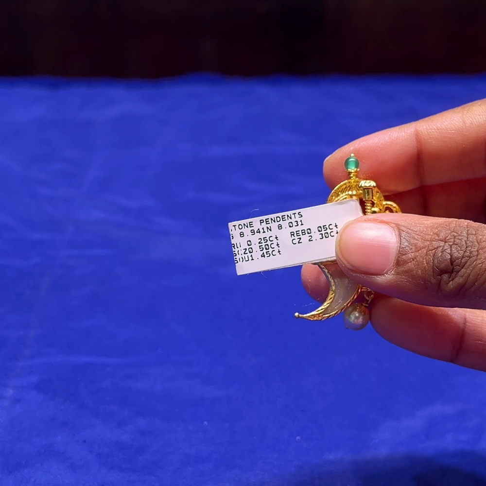 CMR 8.031gms Pendent 22K Nakshi