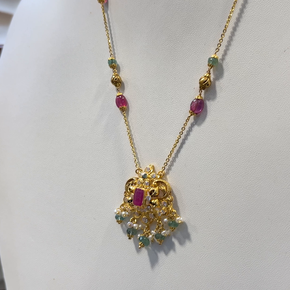 SRI RAM 10.508gms CHAINS 22K Nakshi