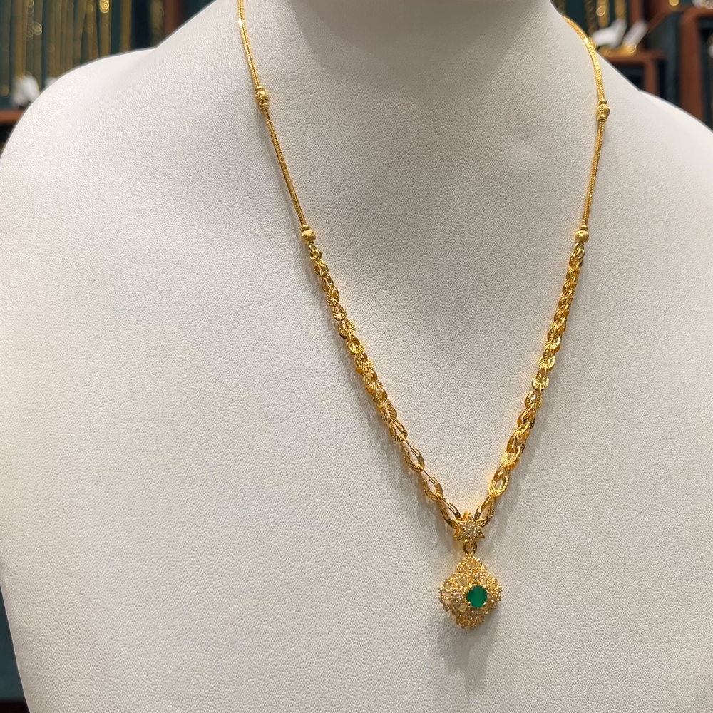 CMR 11.67gms CHAINS 22K Nakshi