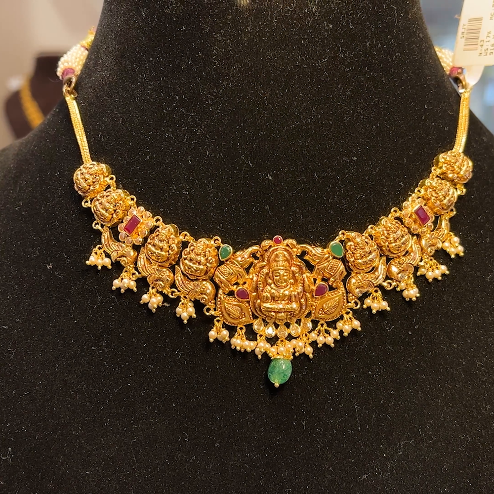 10 Gram Sone Ka Haar Design Gold Haram Designs Gold Necklace