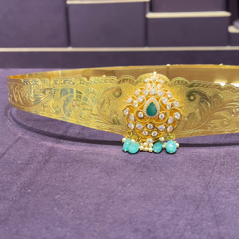 CMR 107.88gms VADDANAM 22K Nakshi