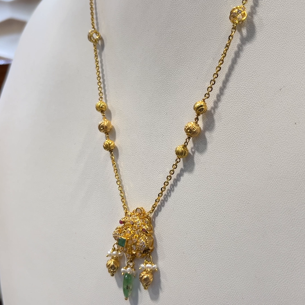 SRI RAM 13.031gms CHAINS 22K Nakshi