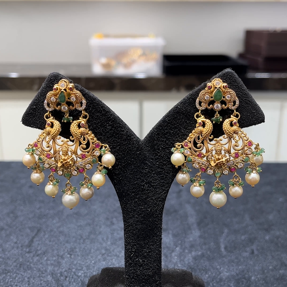 Totaram Jewelers Gold Earrings At Lowest Price MUKUNDA JEWELLERS