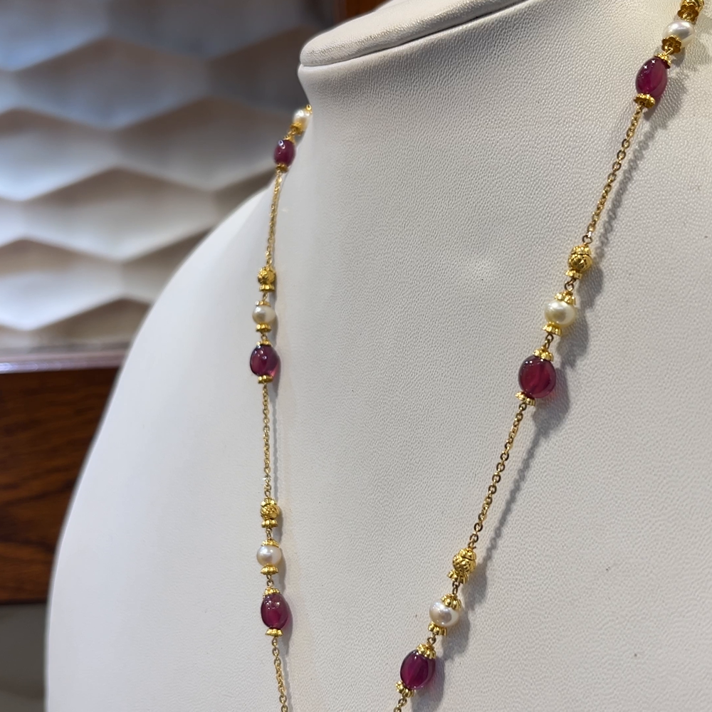 SRI RAM 8.521gms CHAINS 22K Nakshi