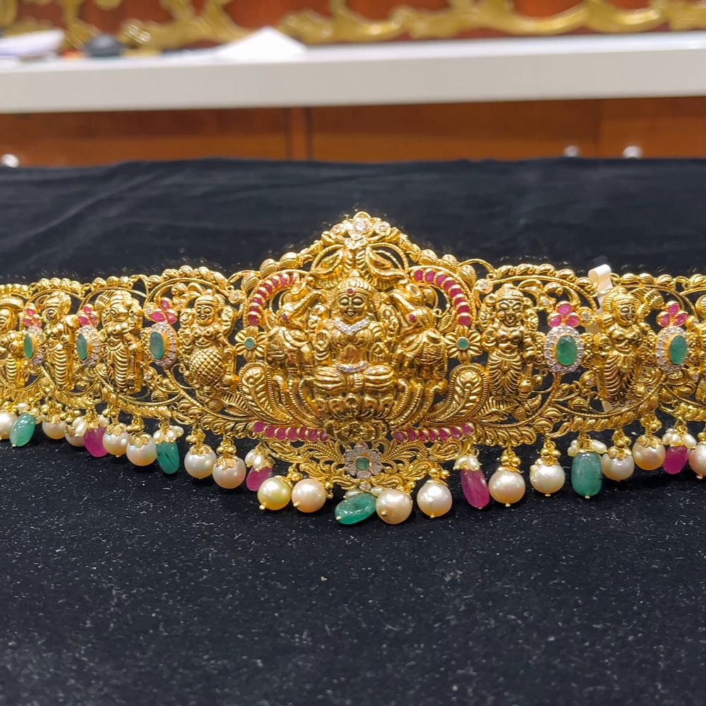 RS BROTHERS 110.49gms VADDANAM 22K Yellow Gold