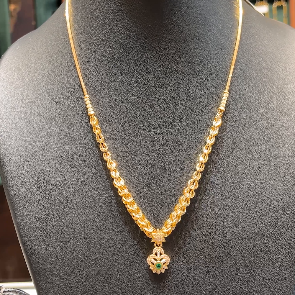 20 Gram Small Haram Designs Light Weight Gold Haram Collections