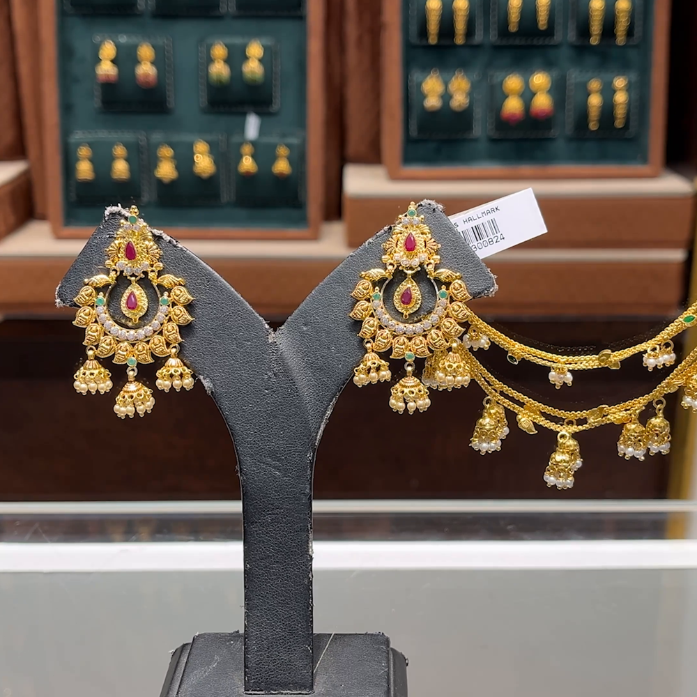 make to order] EARRINGS 22K – BangaruRani