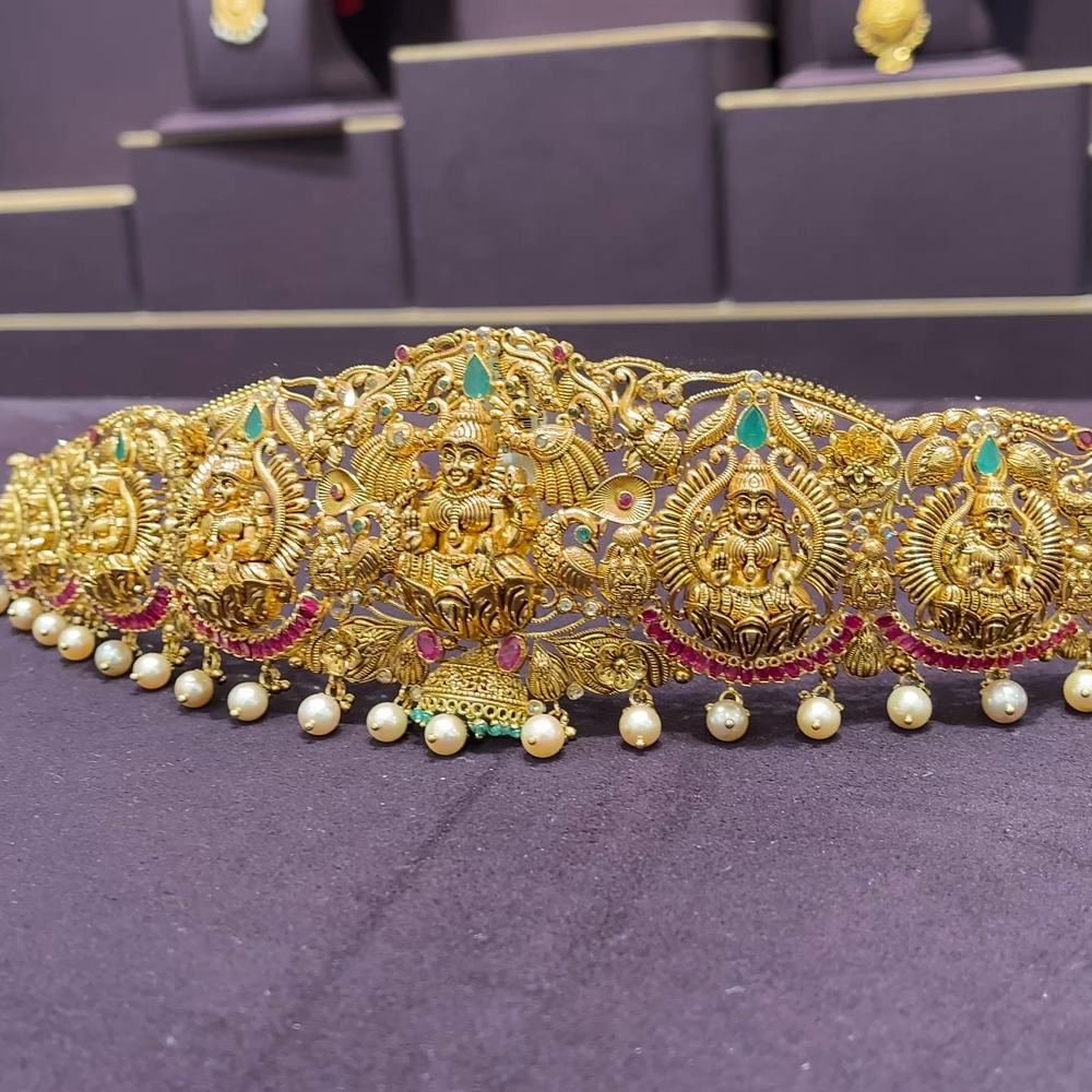 CMR 148.948gms VADDANAM 22K Nakshi