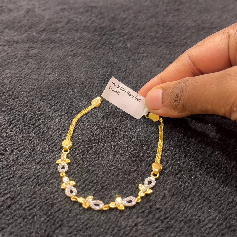 CHANDANA Brothers 5.92gms BANGLES 22K Yellow Gold