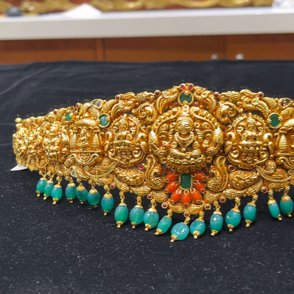 RS BROTHERS 90.019gms VADDANAM 22K Yellow Gold