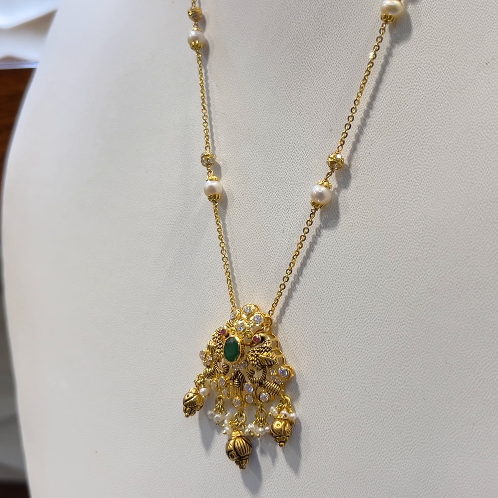 SRI RAM 11.691gms CHAINS 22K Nakshi