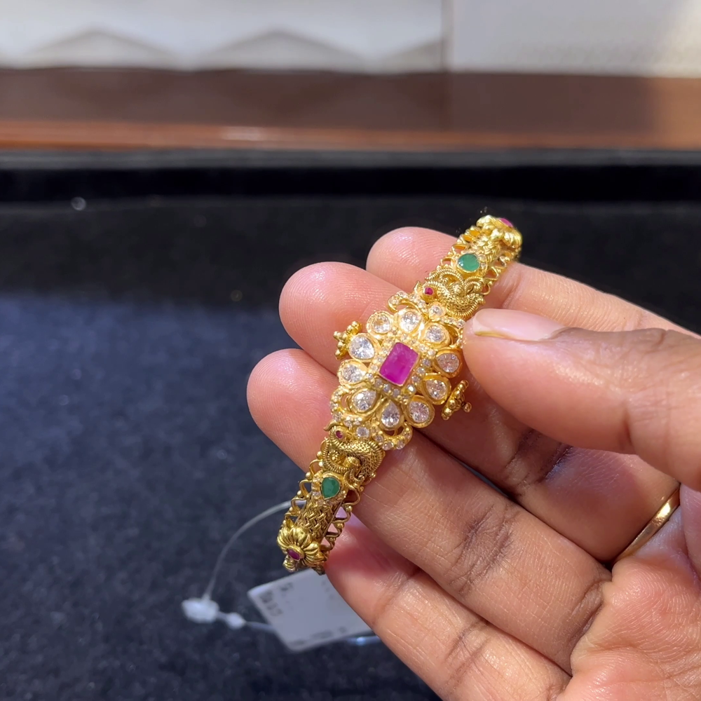 Gram Gold Kada Light Weight Gold Kankanalu Light Weight Kankanalu - Main Image