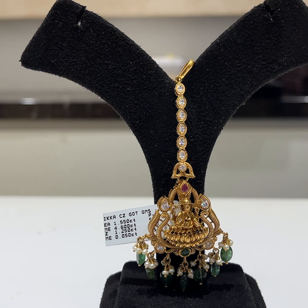 Lakshmi Devi Papidi Billa Designs In Gold With Weight MUKUNDA