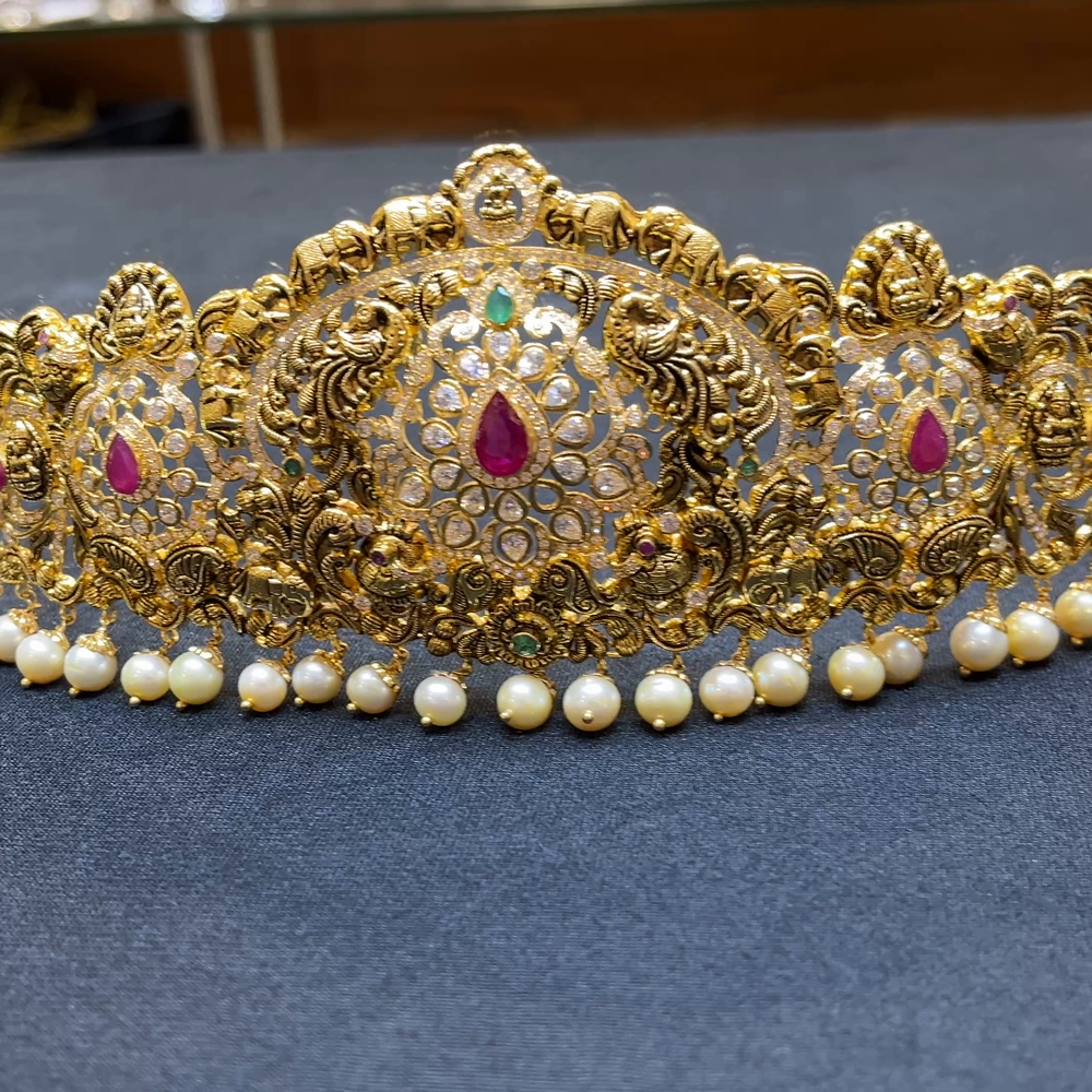 SRI RAM 95.306gms VADDANAM 22K Nakshi