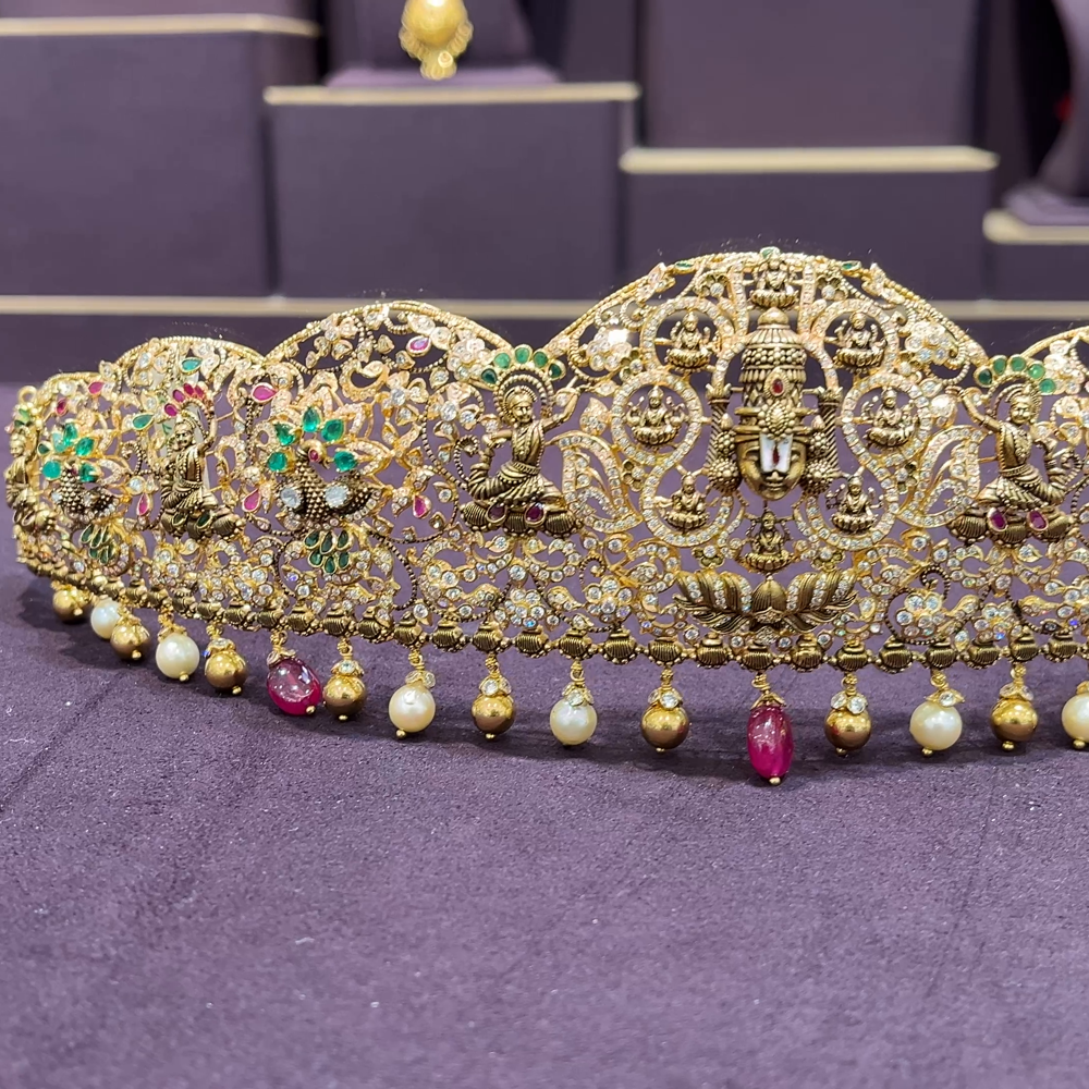 CMR 162.104gms VADDANAM 22K Nakshi