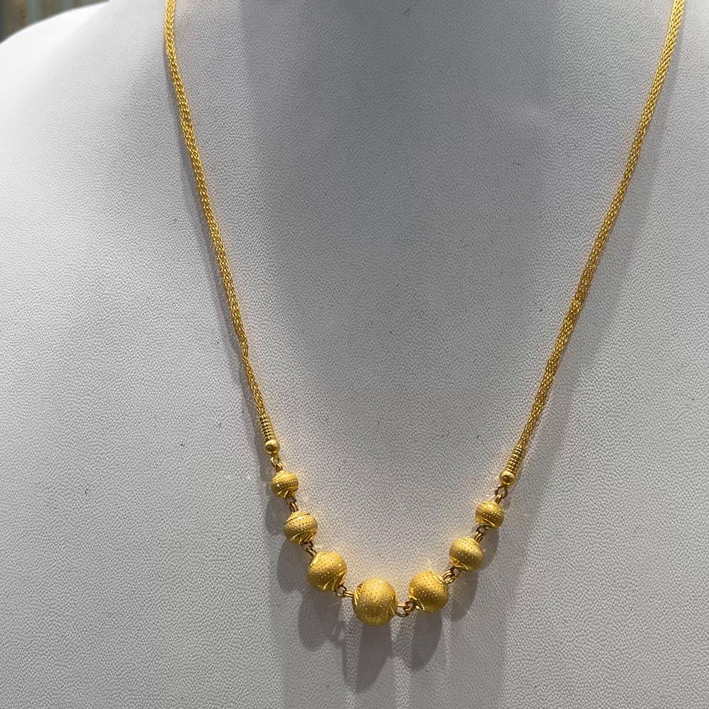 Anu Jewellers 8.212gms CHAINS 22K Yellow Gold