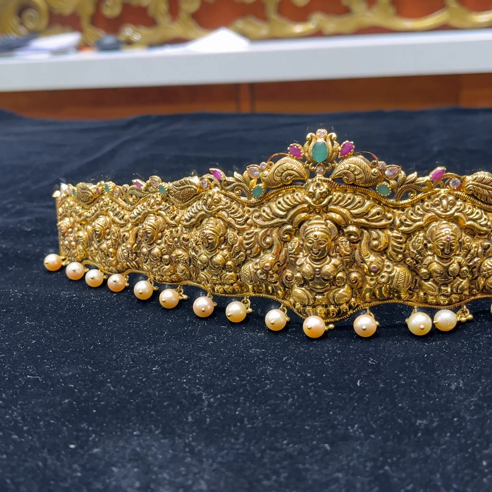 RS BROTHERS 95.968gms VADDANAM 22K Yellow Gold