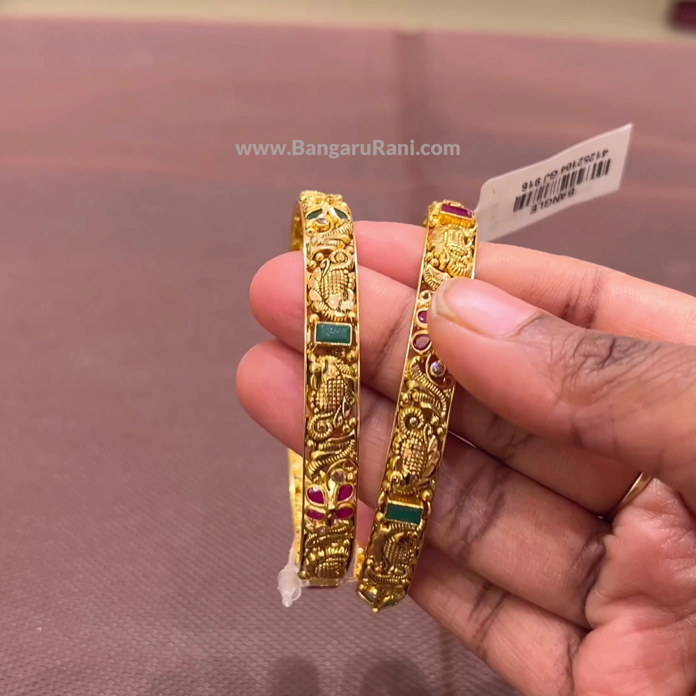 Anu Jewellers 19.83gms BANGLES 22K Yellow Gold