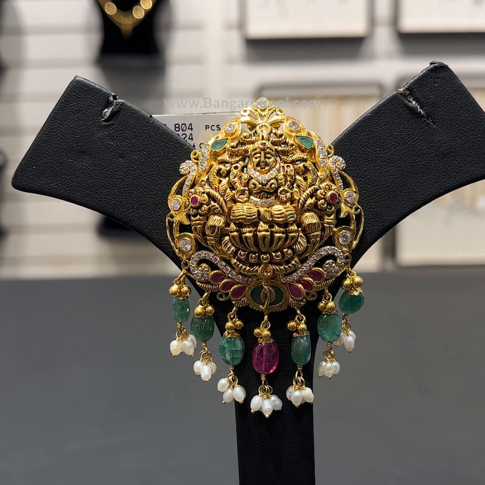 19.324gms Pendent 22K Nakshi