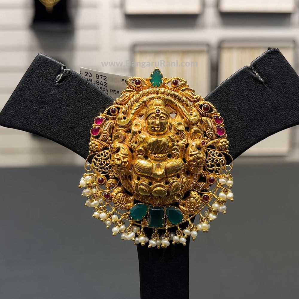 18.842gms Pendent 22K Nakshi