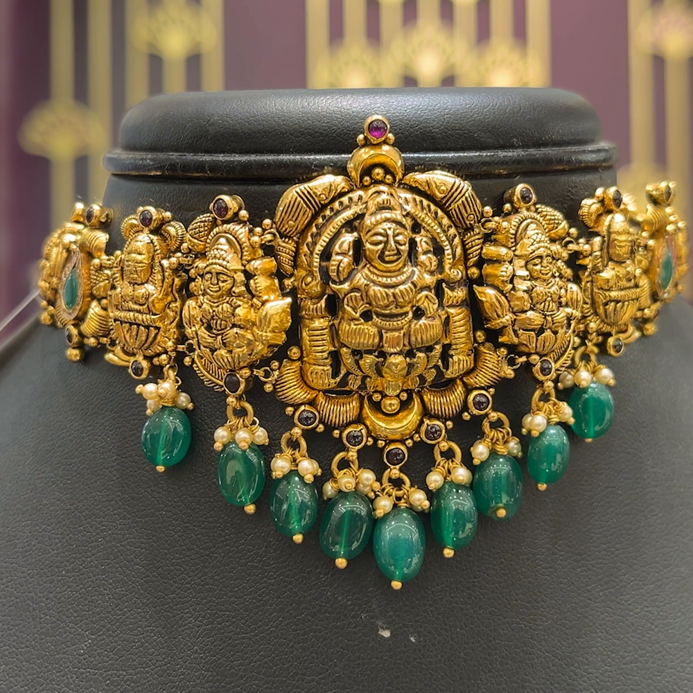 Choker necklace gold discount png