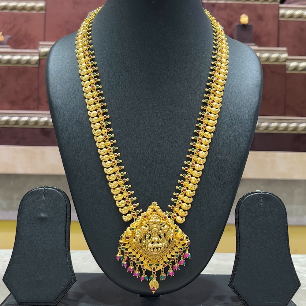 Mango Gold Haram Designs In 50 Grams Latest Gold Haram Designs In