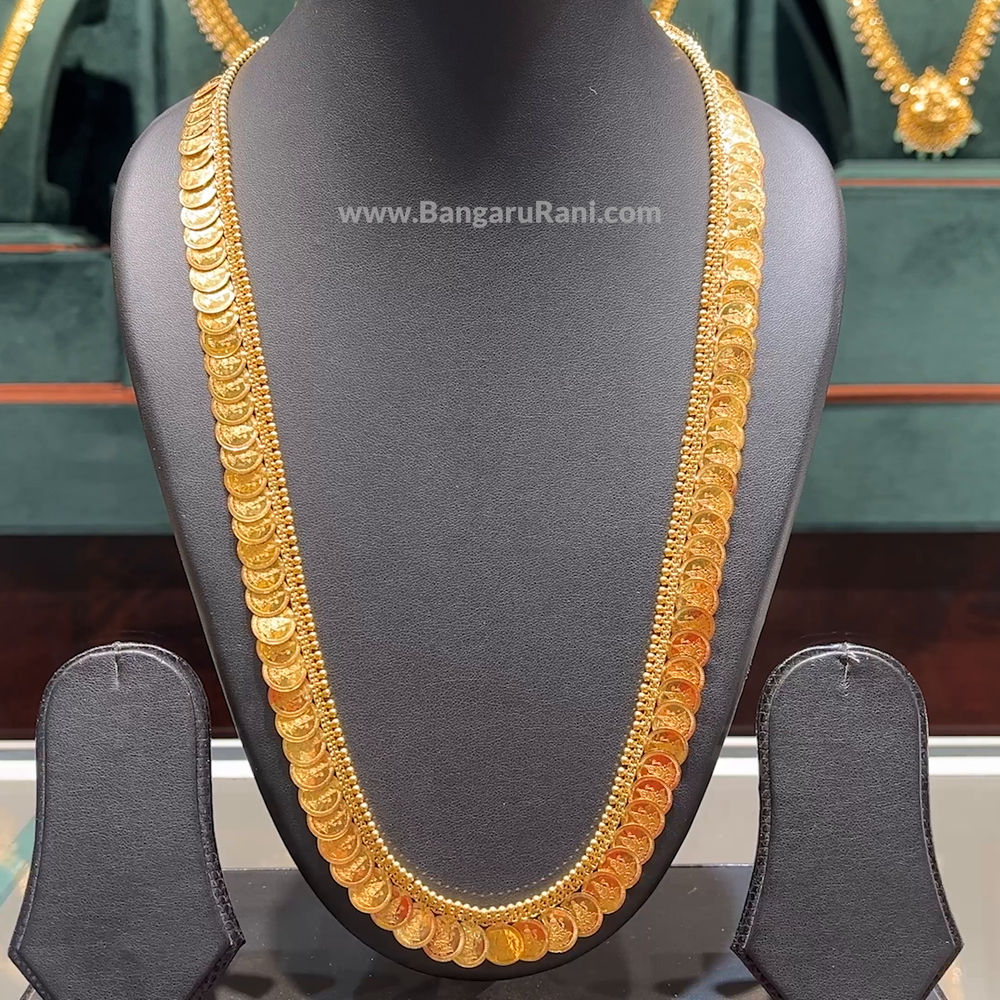 Light Weight Haram Simple Malabar Gold Necklace Designs With Price