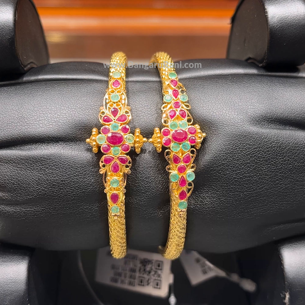 Chennai Shopping Mall 20.795gms BANGLES 22K Yellow Gold